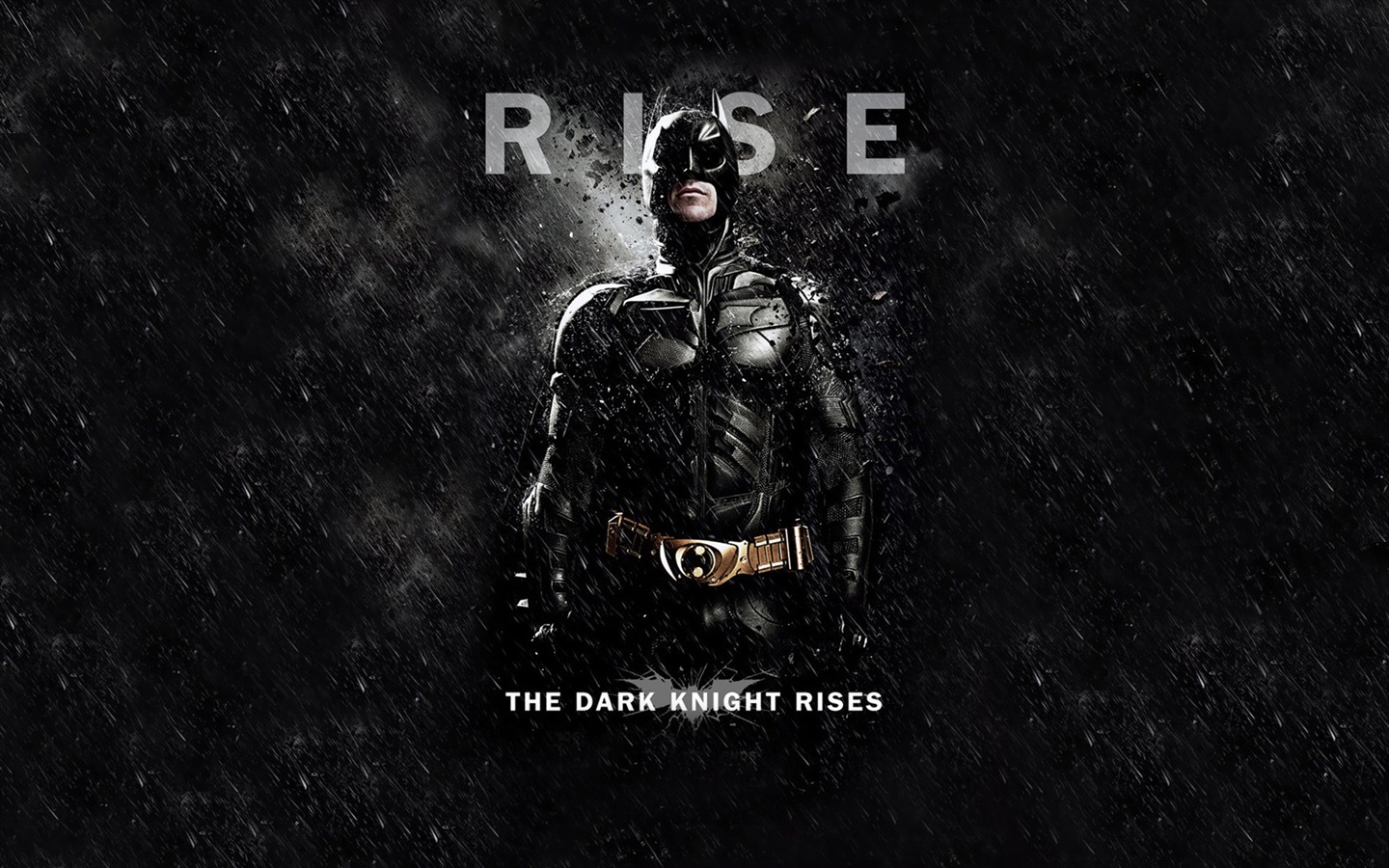The Dark Knight восходит 2012 HD обои #4 - 1440x900