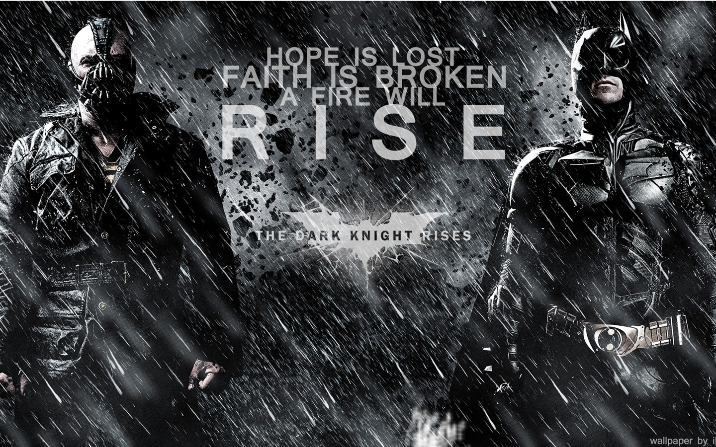 The Dark Knight Rises 2012 fondos de pantalla de alta definición #5 - 1440x900