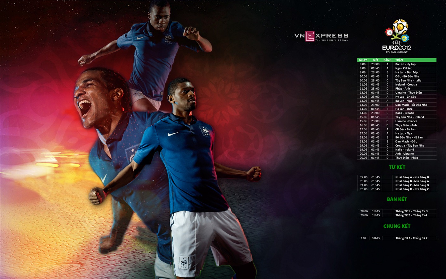 UEFA EURO 2012 fondos de pantalla de alta definición (2) #19 - 1440x900