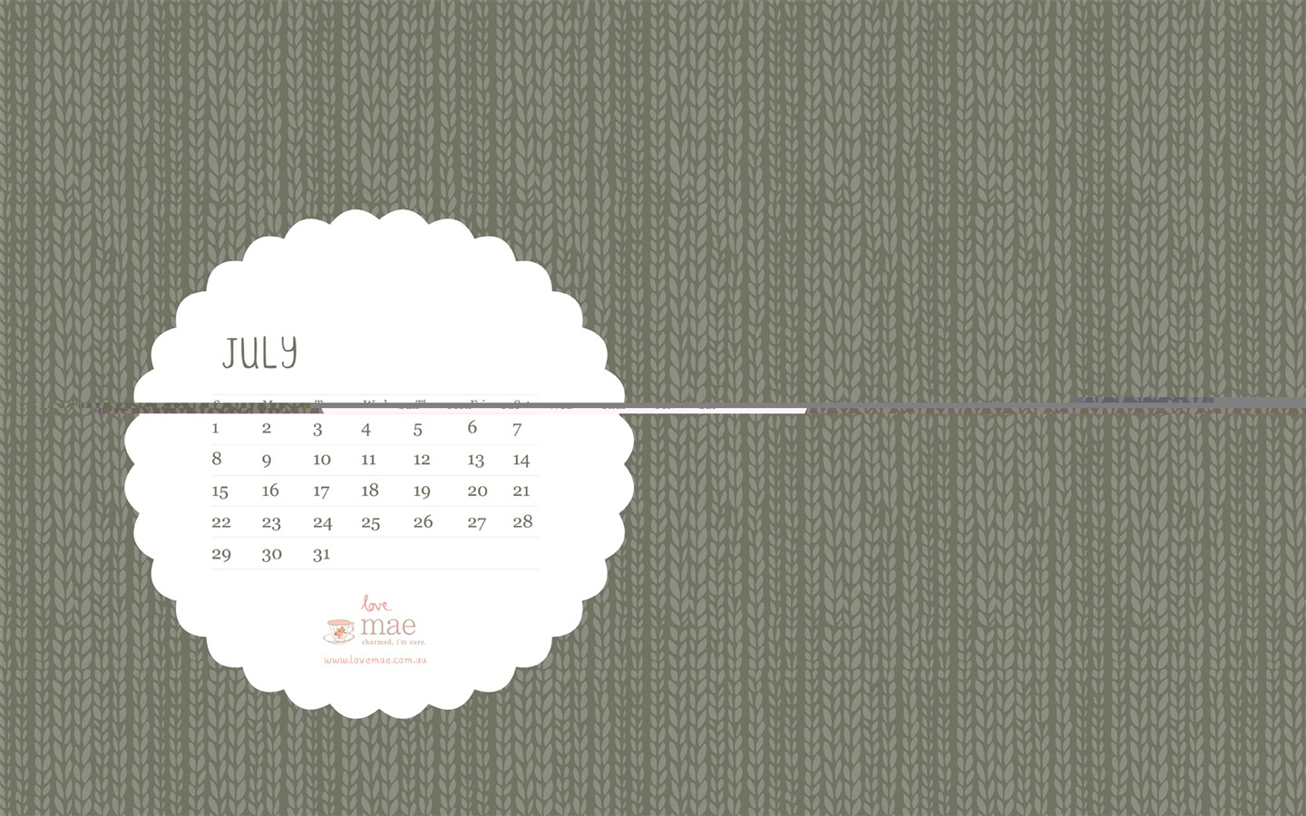 De julio de 2012 del calendario Fondos de pantalla (1) #2 - 1440x900