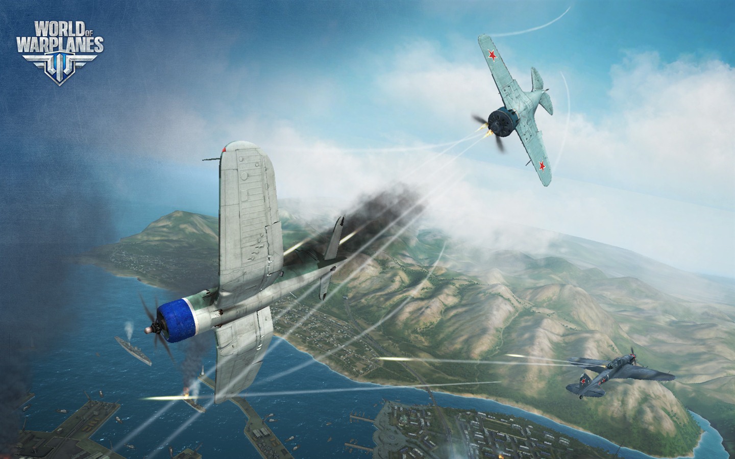 World of Warplanes game wallpapers #5 - 1440x900