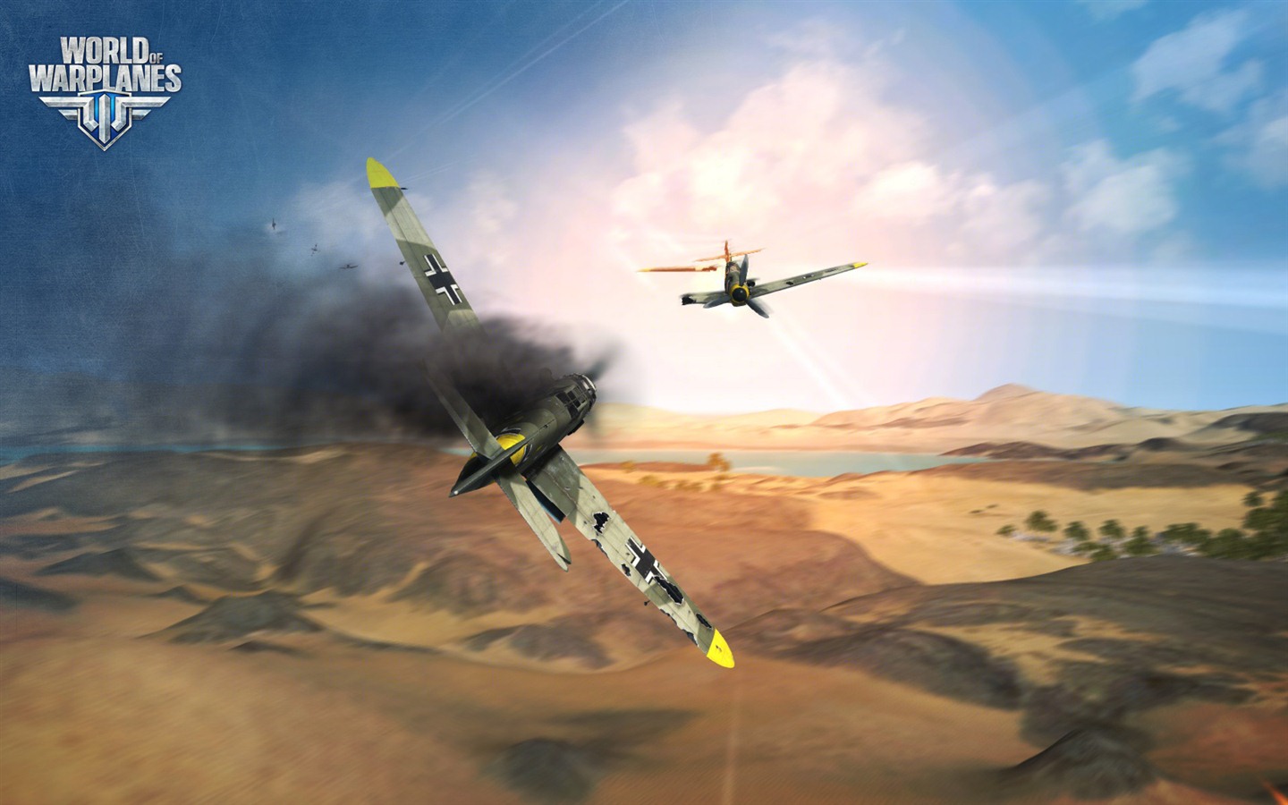World of Warplanes game wallpapers #8 - 1440x900