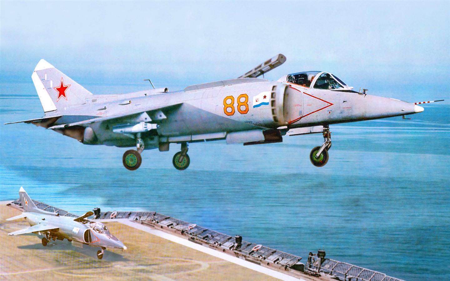 Avions militaires fonds d'écran de vol peinture exquis #2 - 1440x900
