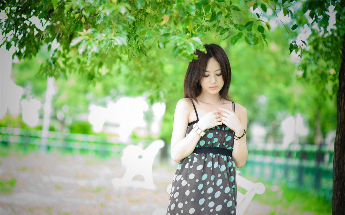Tchaj-wan ovoce dívka krásné Tapety na plochu (11) #9 - 1440x900