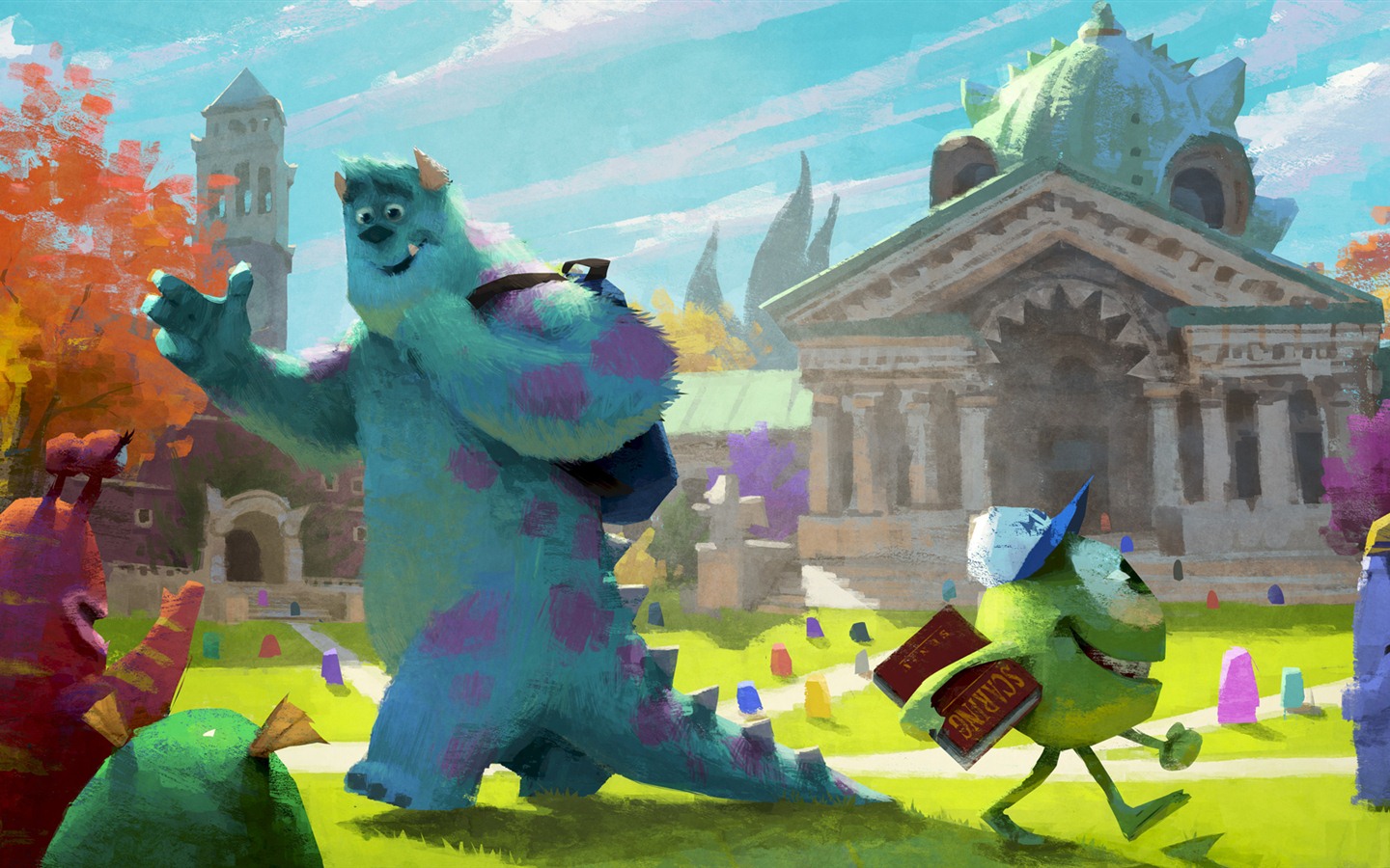 Monsters University HD wallpapers #8 - 1440x900