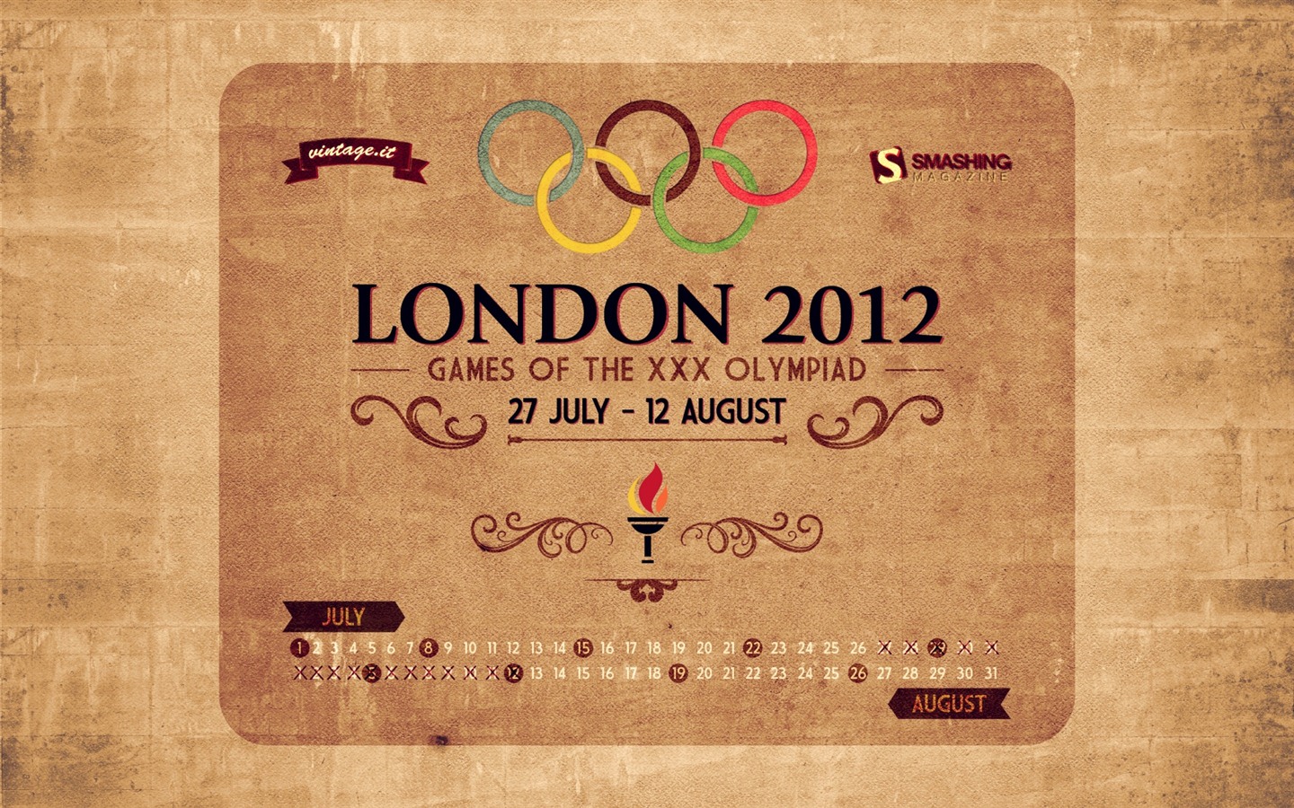 2012伦敦奥运会 主题壁纸(一)24 - 1440x900