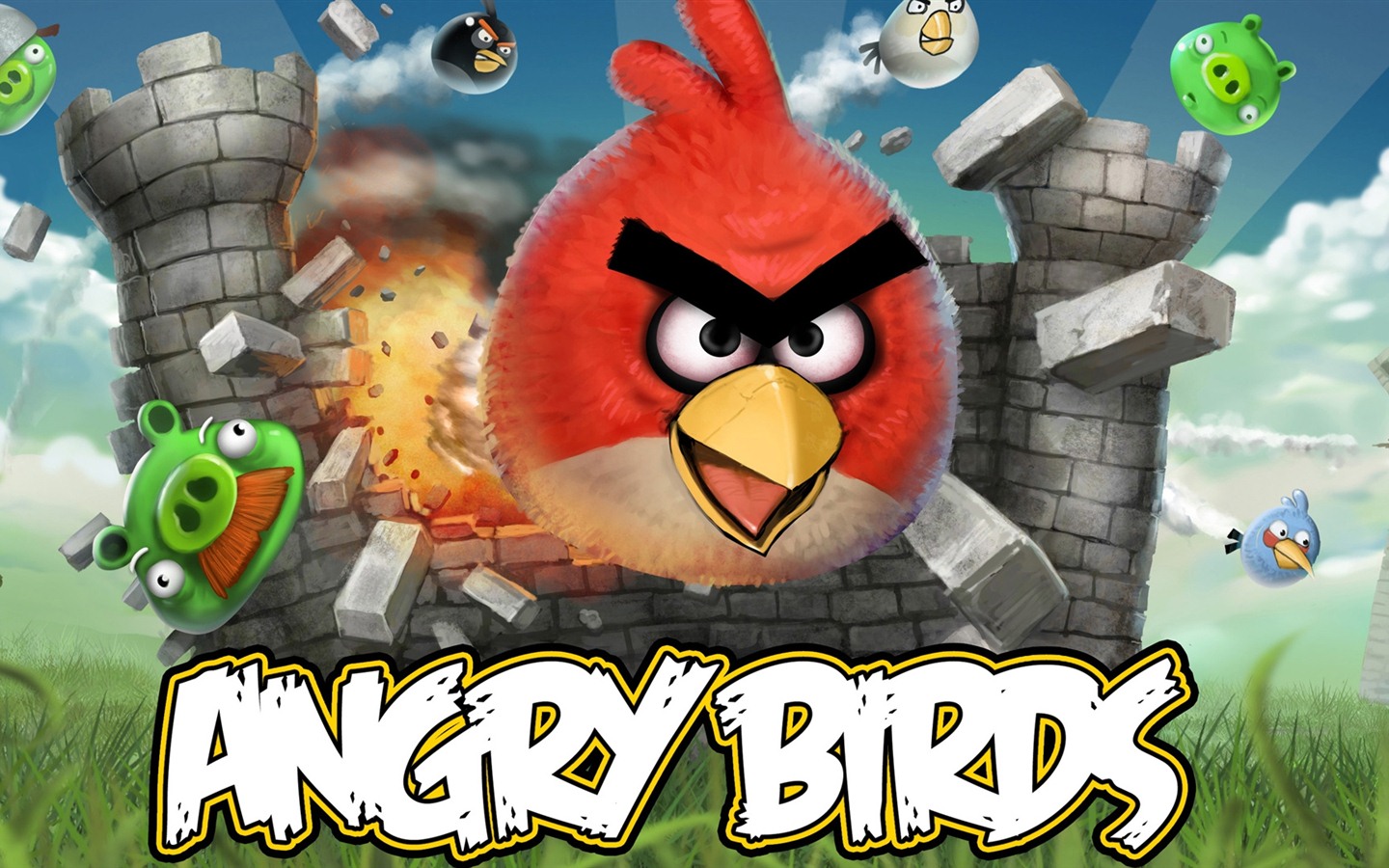 Angry Birds 憤怒的小鳥 遊戲壁紙 #15 - 1440x900