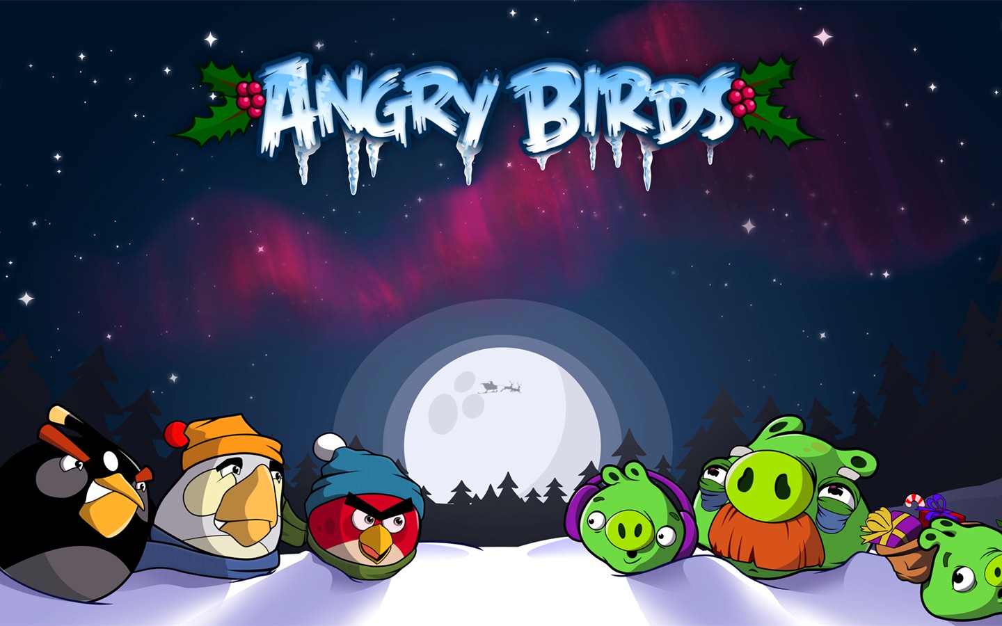 Angry Birds fonds d'écran de jeux #27 - 1440x900