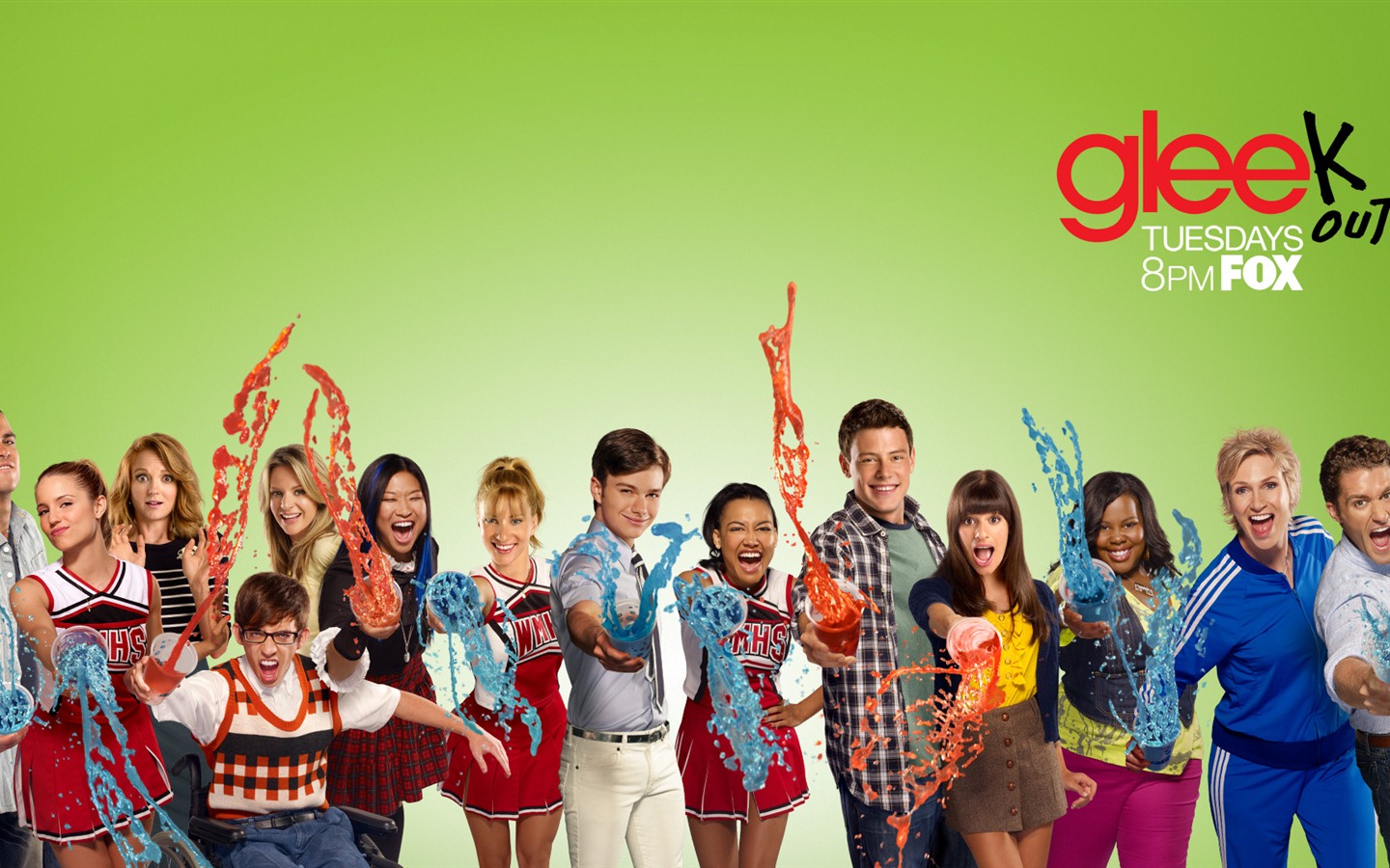 Glee Séries TV HD fonds d'écran #7 - 1440x900