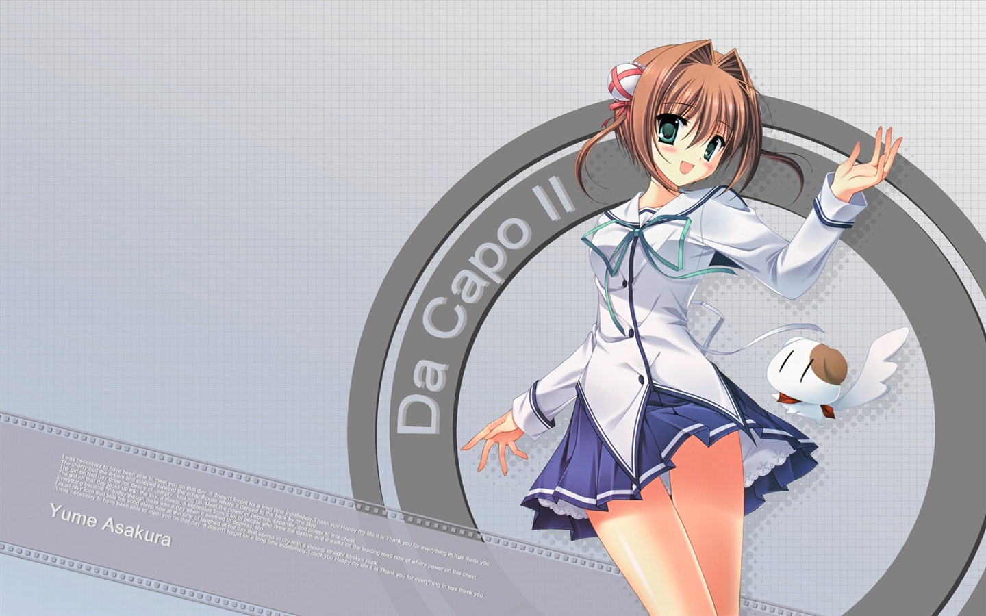 D.C. Dívčí Symphony HD anime Tapety na plochu #22 - 1440x900