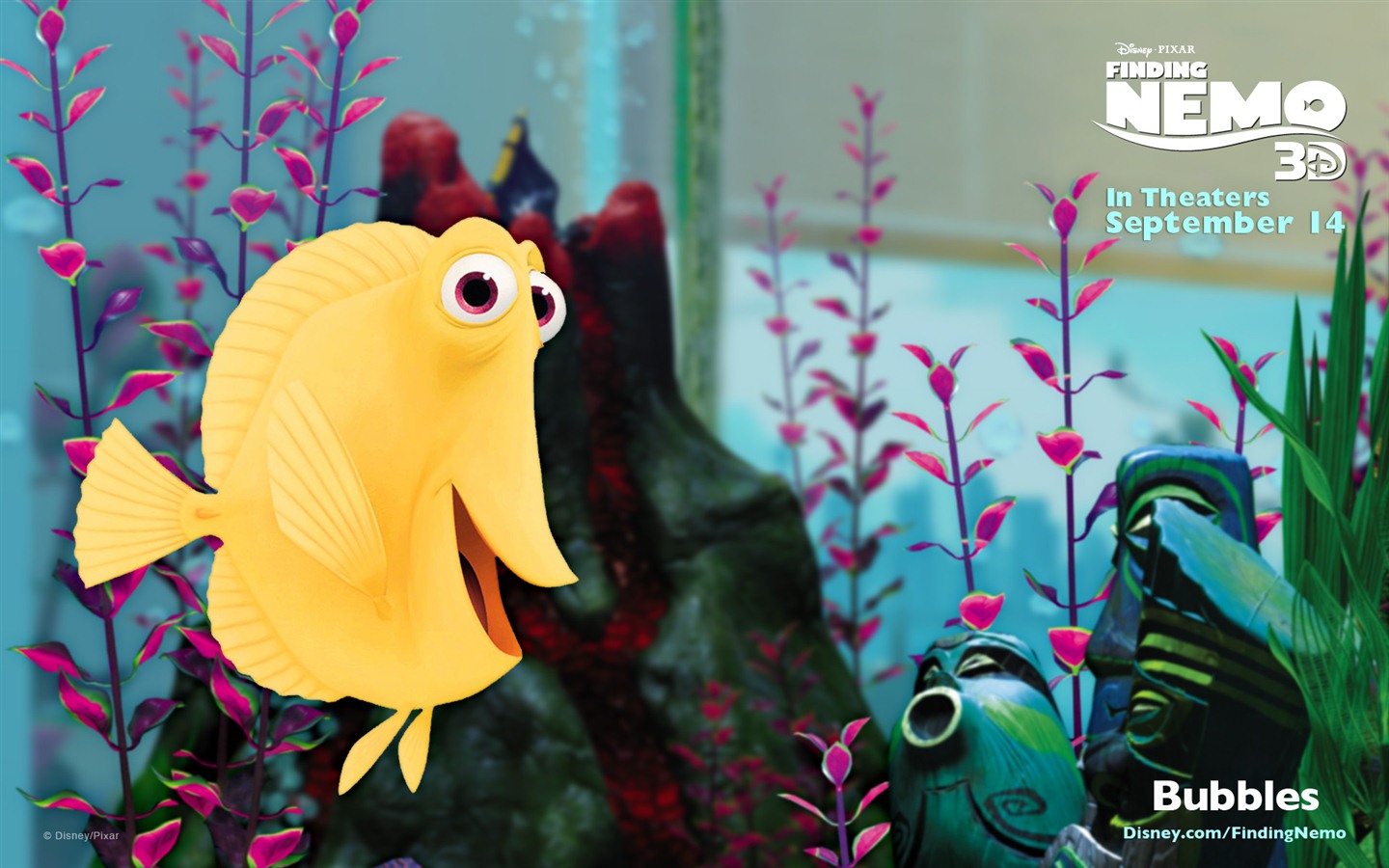 Hledá se Nemo 3D 2012 HD tapety na plochu #4 - 1440x900