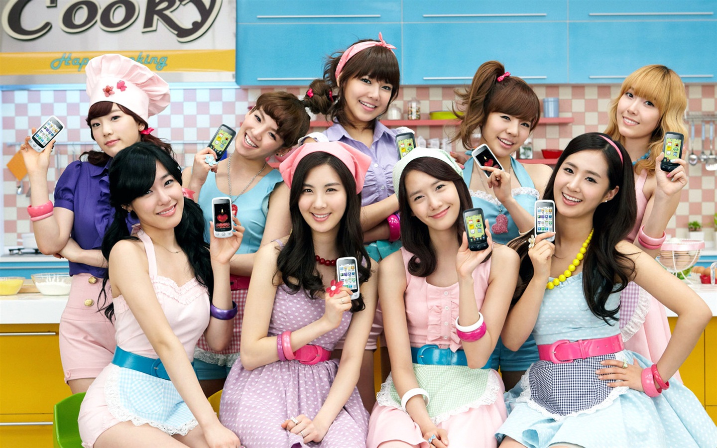 Girls Generation nejnovější HD Tapety Kolekce #15 - 1440x900