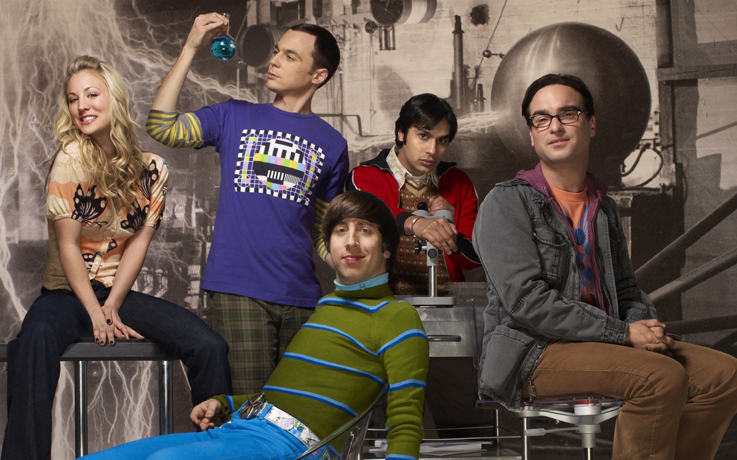 The Big Bang Theory 生活大爆炸電視劇高清壁紙 #22 - 1440x900