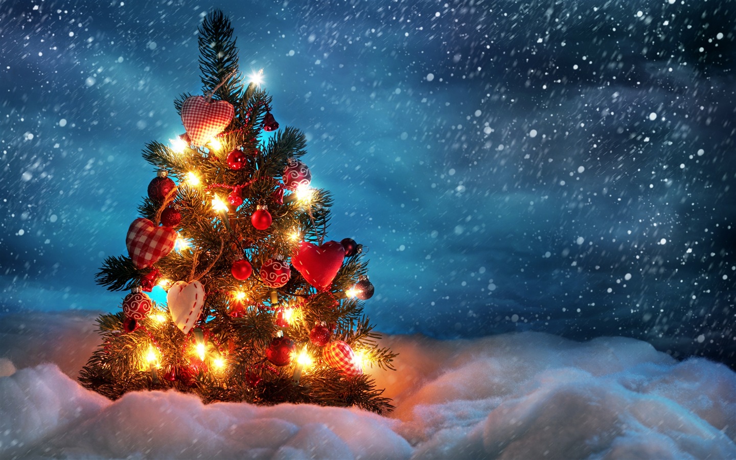 Merry Christmas HD Wallpaper destacados #3 - 1440x900