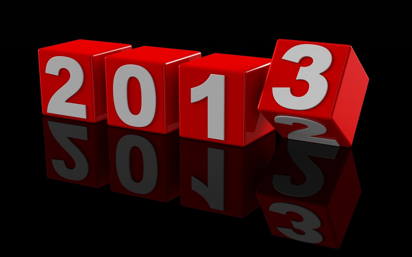 2013 Šťastný Nový Rok HD Tapety na plochu #10 - 1440x900