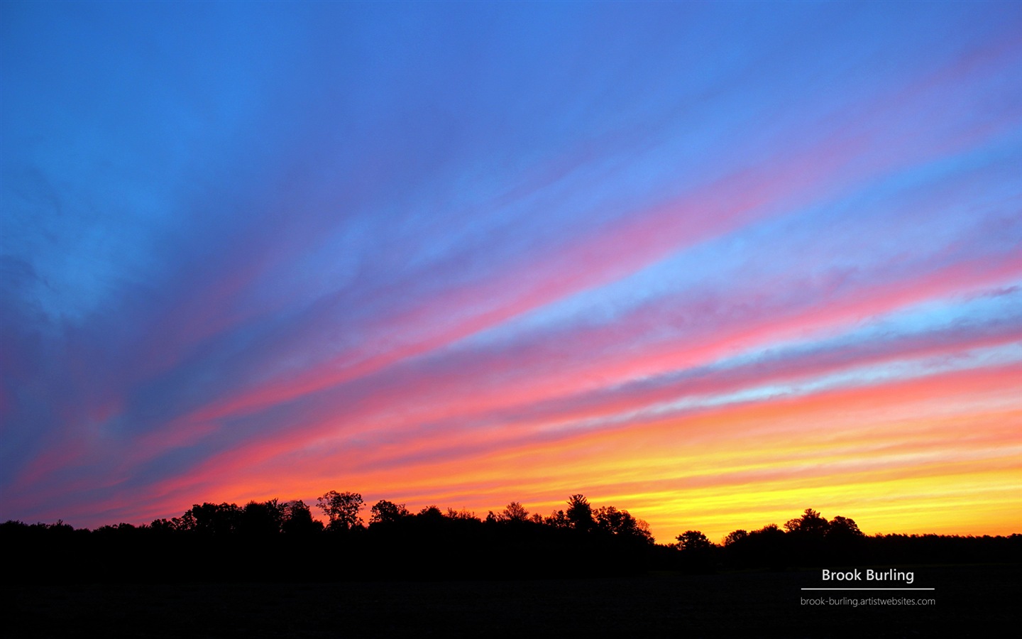 Fonds d'écran Windows 8: Painted Skies #5 - 1440x900