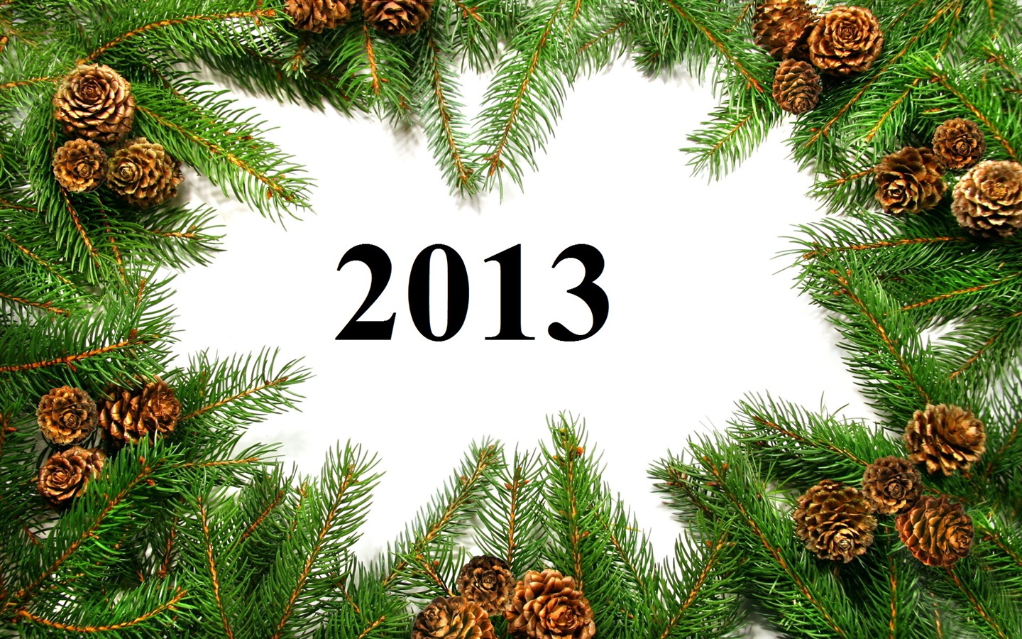 2013 New Year theme creative wallpaper(1) #20 - 1440x900