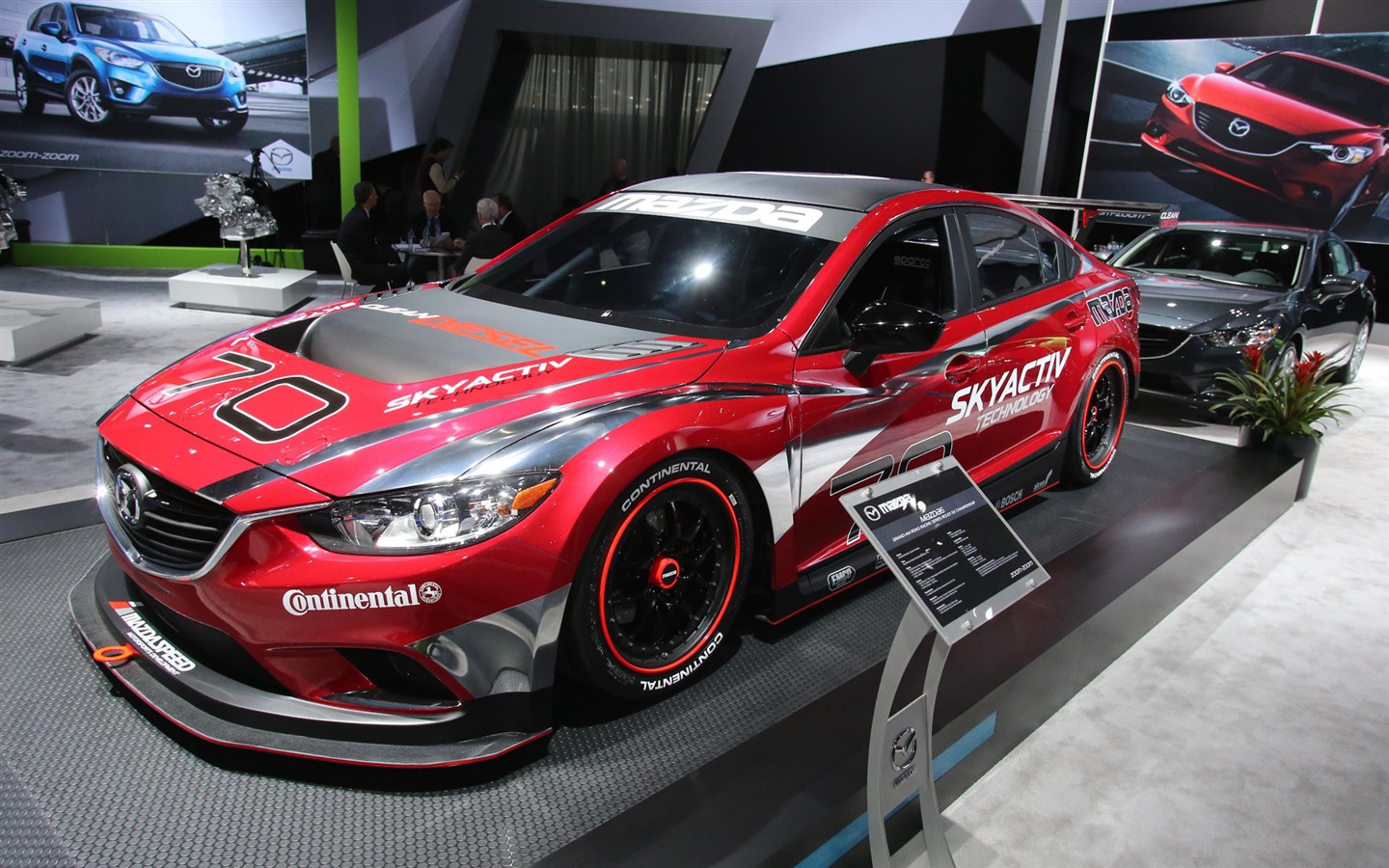 2013 Mazda 6 Skyactiv-D race car 马自达 高清壁纸1 - 1440x900