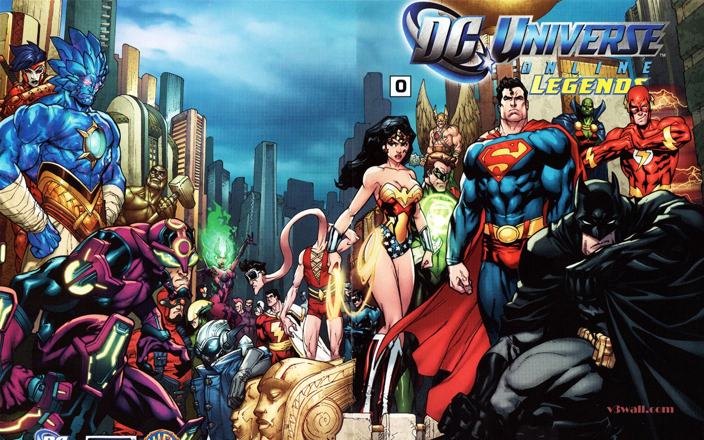 DC Universe Online DC 超级英雄 在线 高清游戏壁纸24 - 1440x900