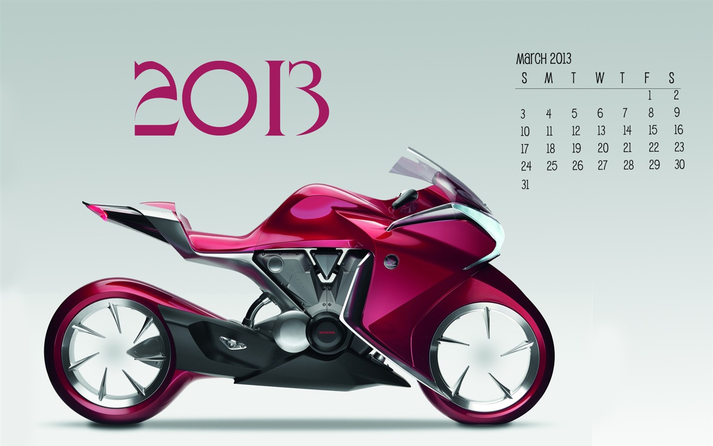 March 2013 calendar wallpaper (2) #19 - 1440x900