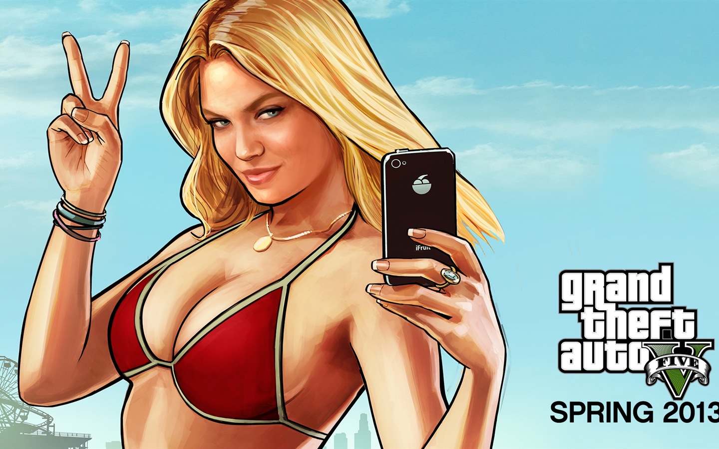 Grand Theft Auto V GTA 5 обои HD игры #5 - 1440x900