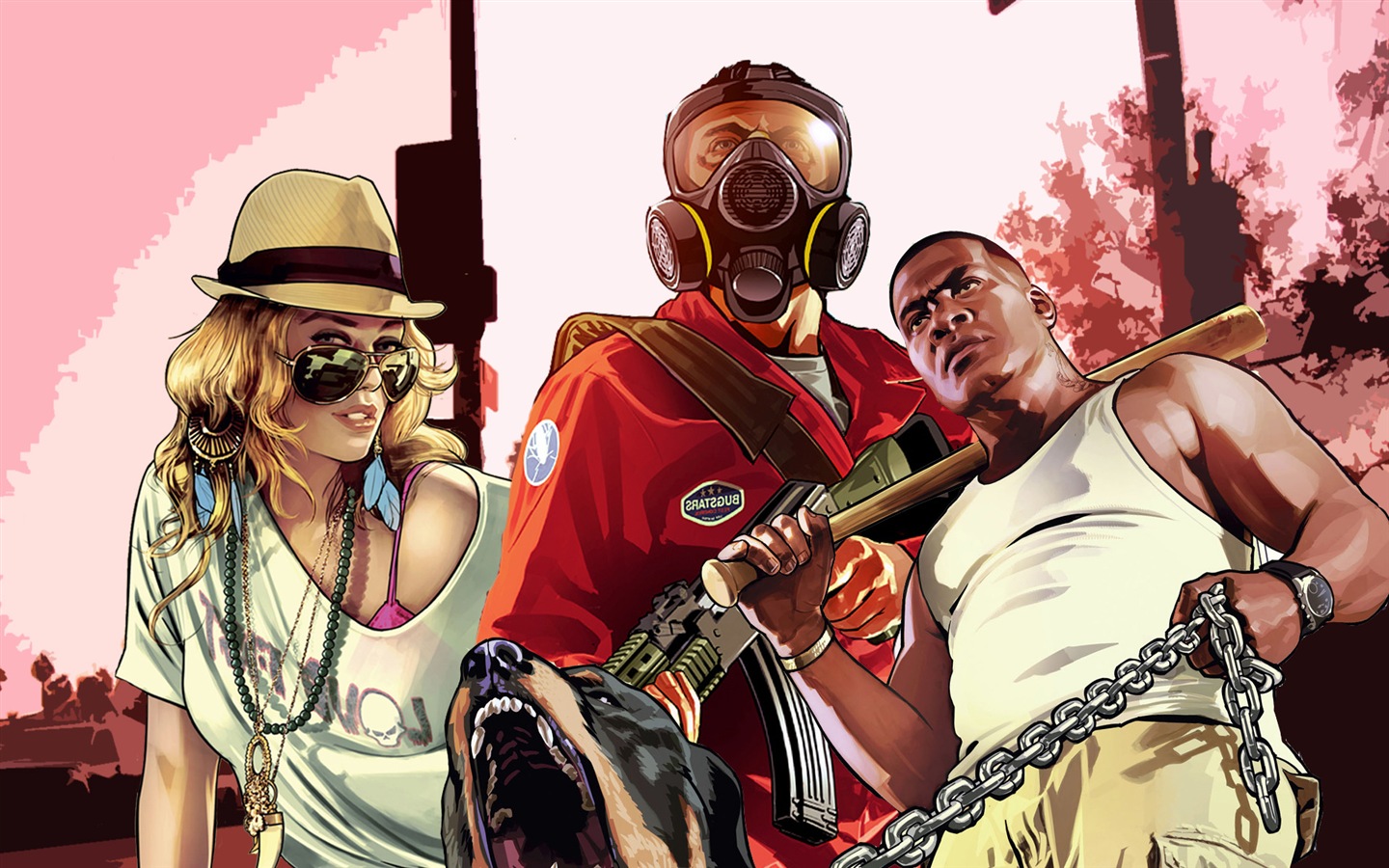 Grand Theft Auto V 俠盜獵車手5 高清遊戲壁紙 #12 - 1440x900