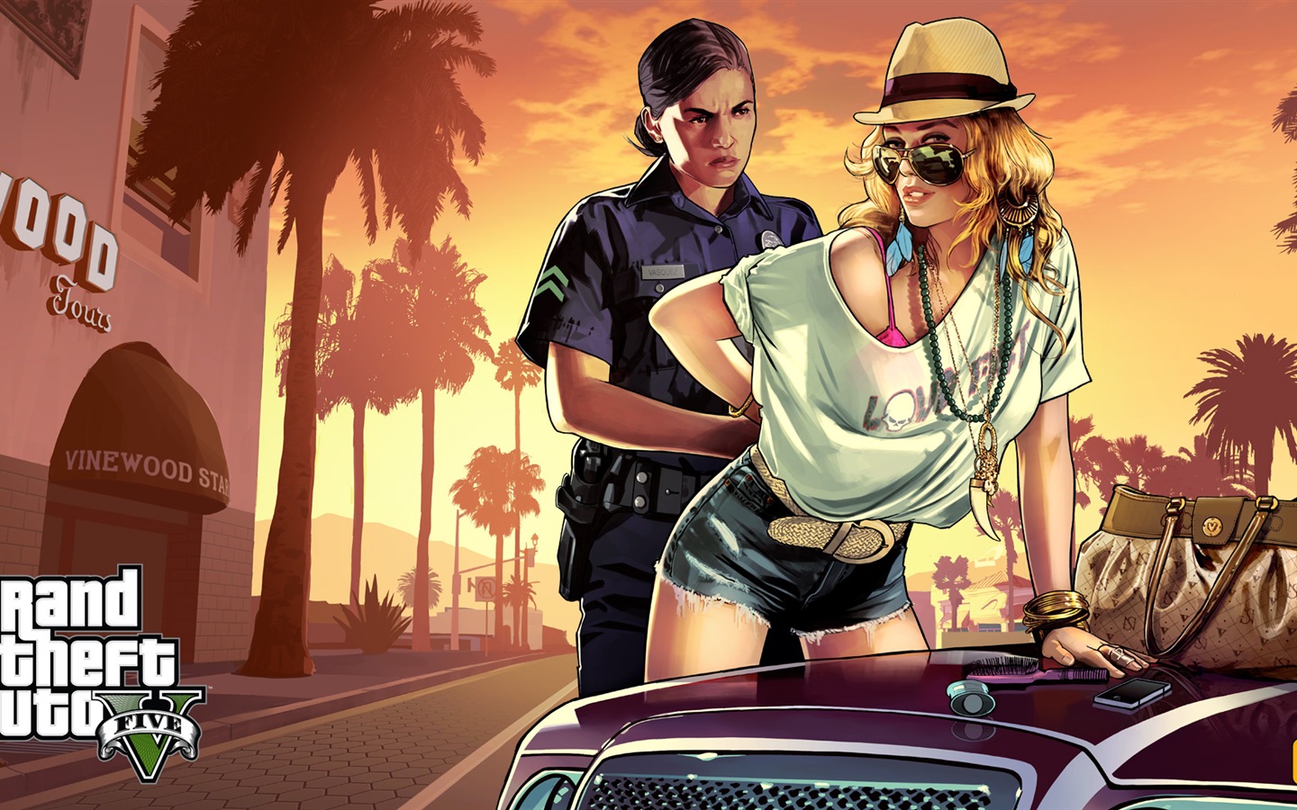 Grand Theft Auto V 侠盗猎车手5 高清游戏壁纸18 - 1440x900