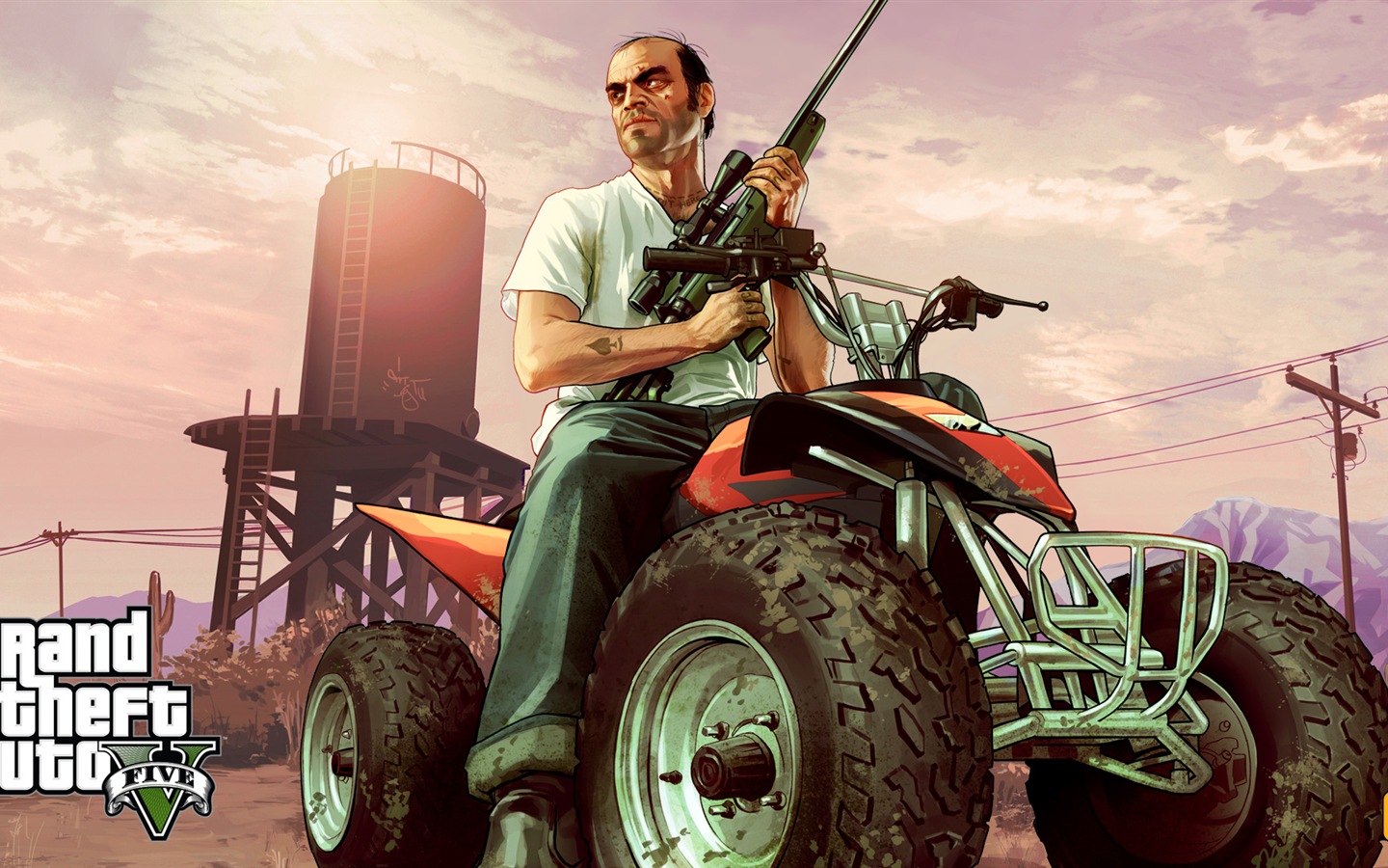 Grand Theft Auto V GTA 5 обои HD игры #19 - 1440x900