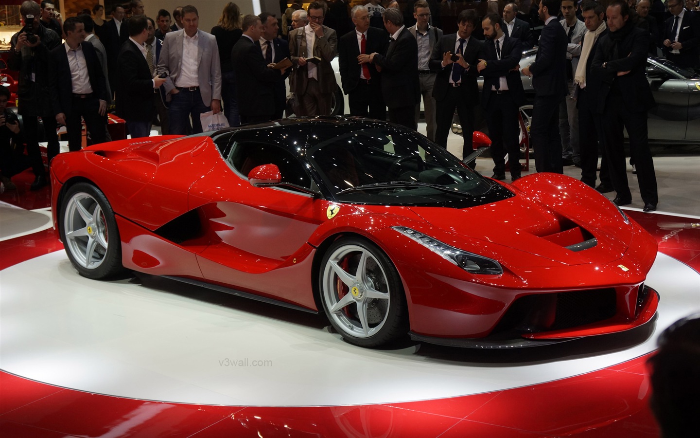 2013 Ferrari supercar rojo LaFerrari HD fondos de pantalla #13 - 1440x900