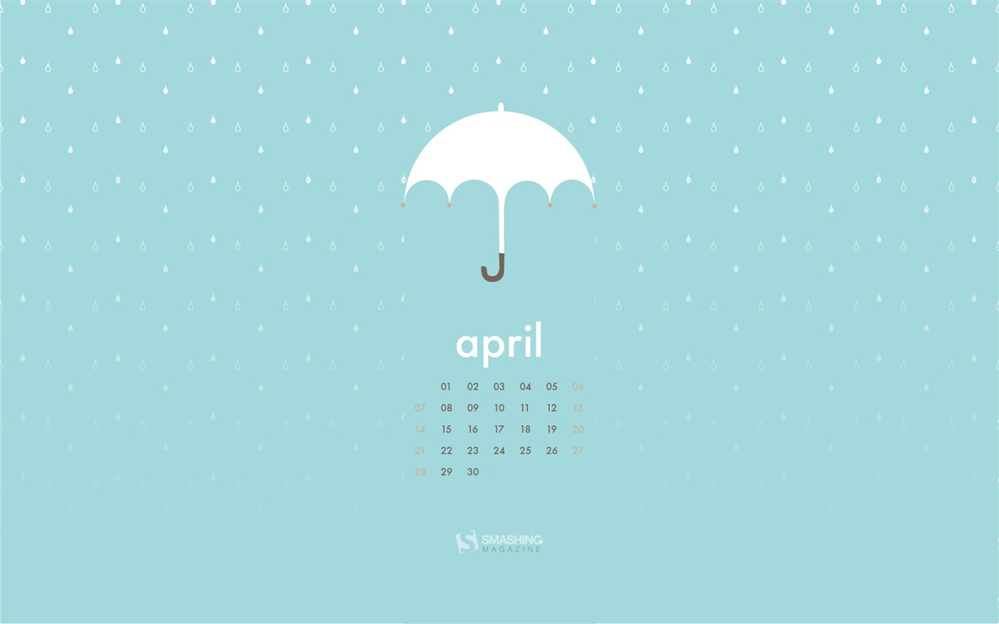 Апрель 2013 Календарь обои (1) #11 - 1440x900
