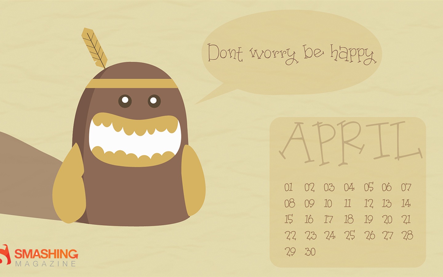 April 2013 Calendar wallpaper (1) #20 - 1440x900