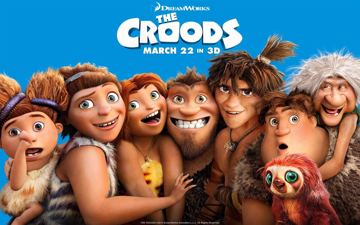 Croods HD 동영상 배경 화면 #3 - 1440x900