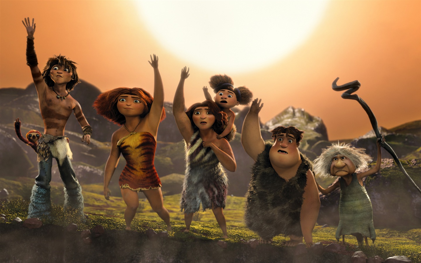 V Croods HD Movie Wallpapers #4 - 1440x900