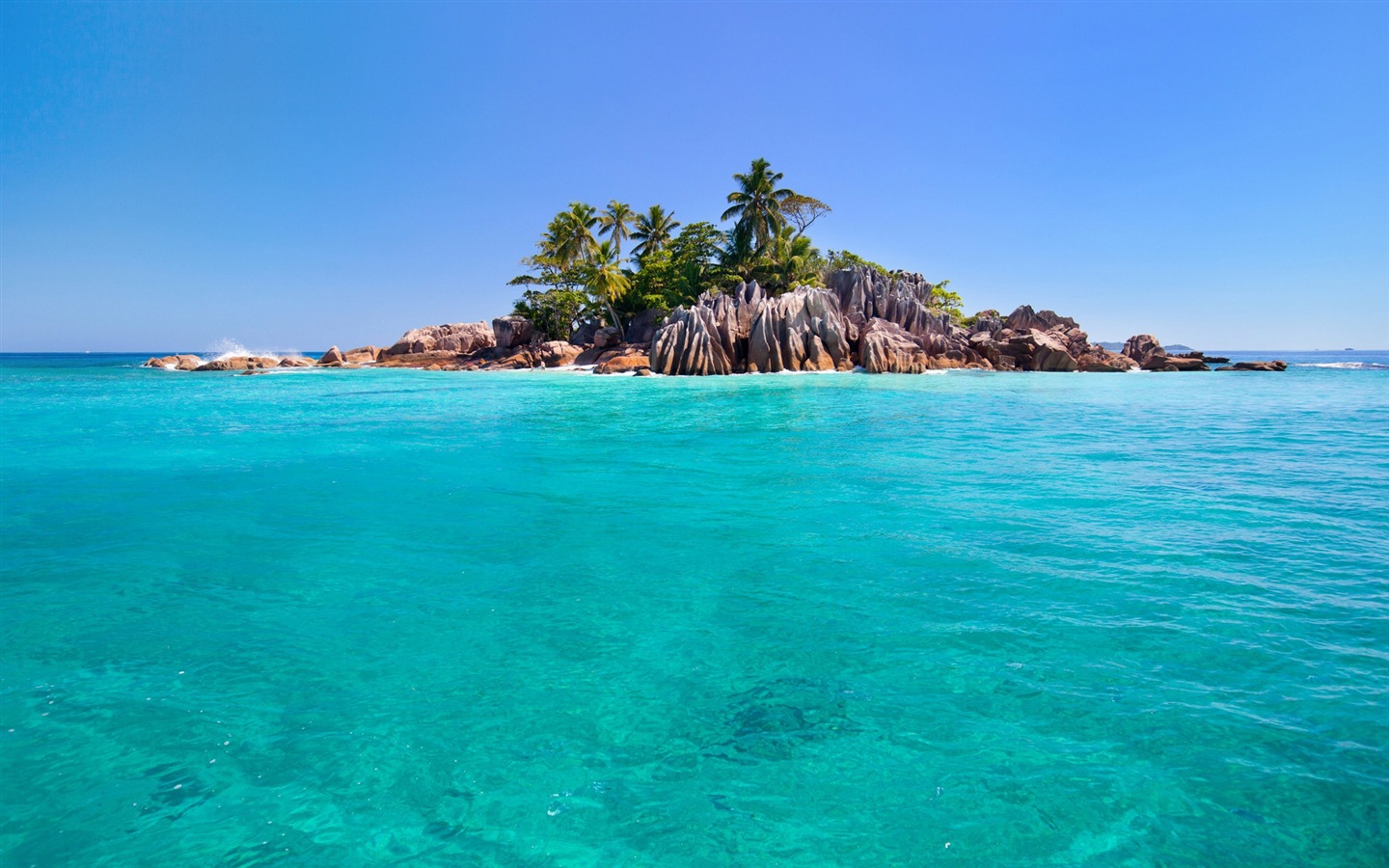 세이셸 섬, 자연 경관의 HD 배경 화면 #13 - 1440x900