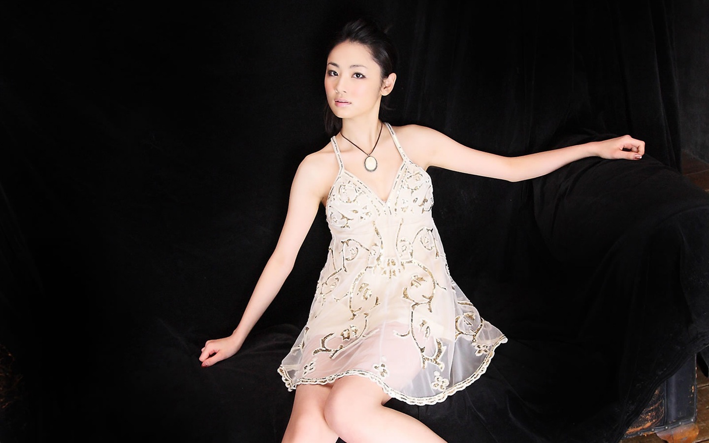 Tantan Hayashi японская актриса HD обои #2 - 1440x900