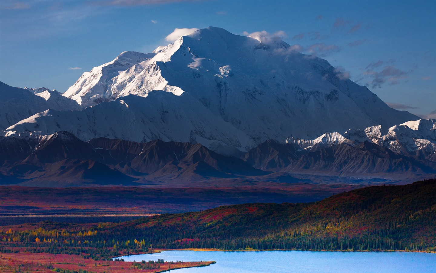 Denali National Park 丹那利国家公园 高清风景壁纸4 - 1440x900