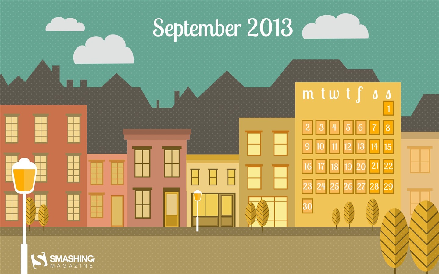 September 2013 Calendar wallpaper (2) #16 - 1440x900