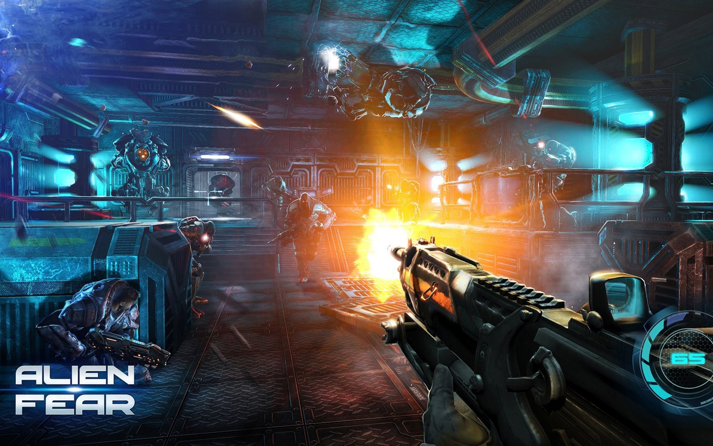 Alien Rage 2013 jeu fonds d'écran HD #6 - 1440x900