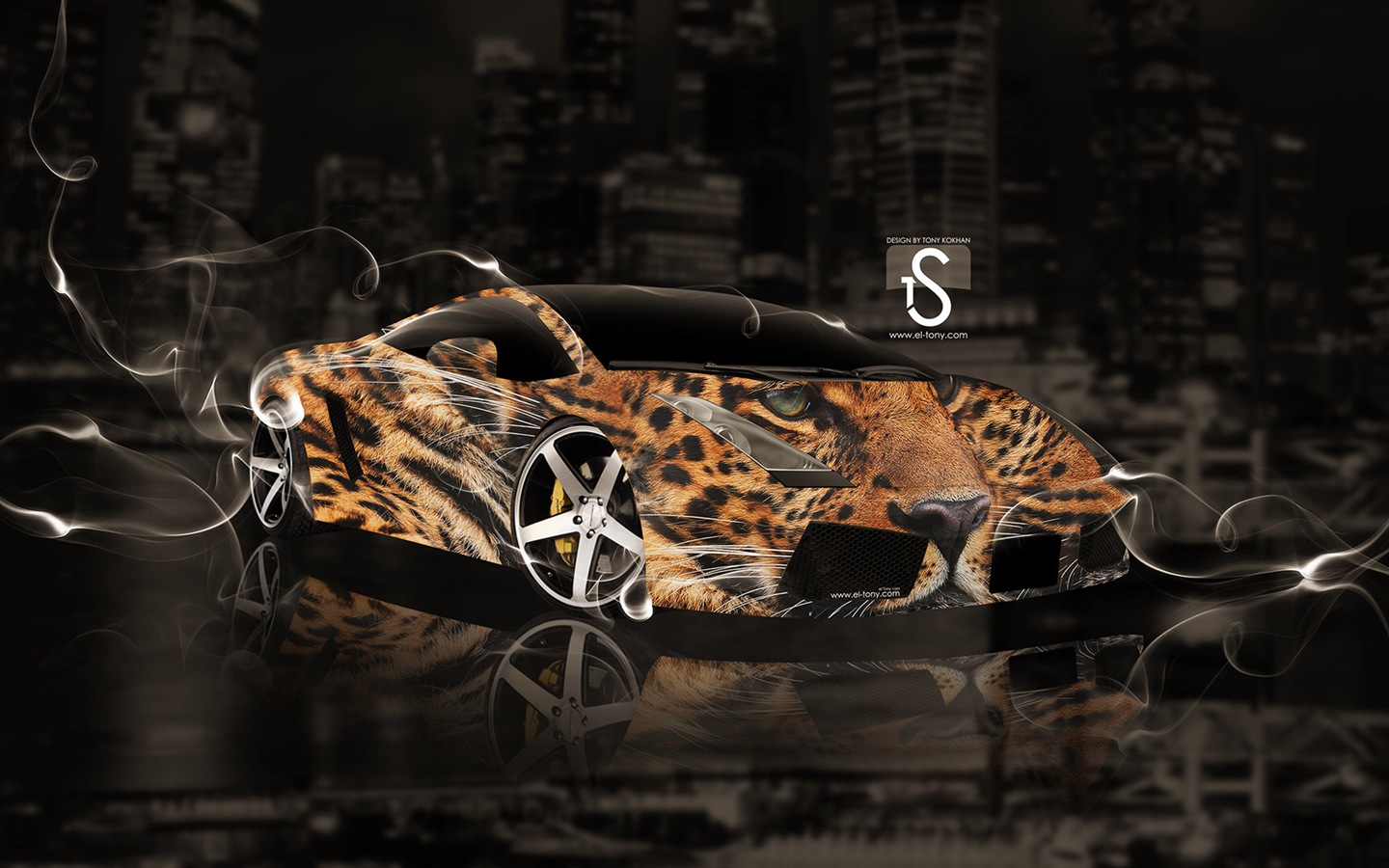 Creative dream car design wallpaper, Animal automotive #10 - 1440x900