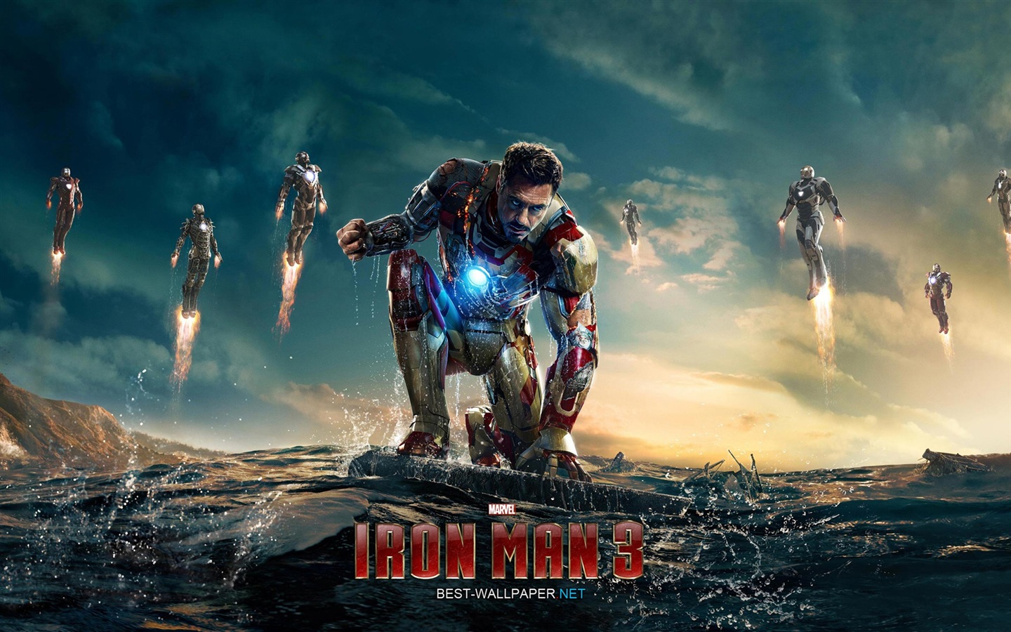 Iron Man 3 2013 钢铁侠3 最新高清壁纸1 - 1440x900