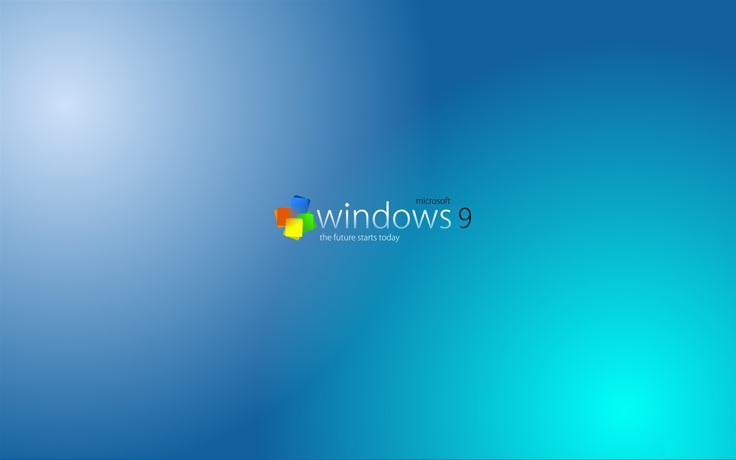 마이크로 소프트 윈도우 9 시스템 테마 HD 배경 화면 #16 - 1440x900