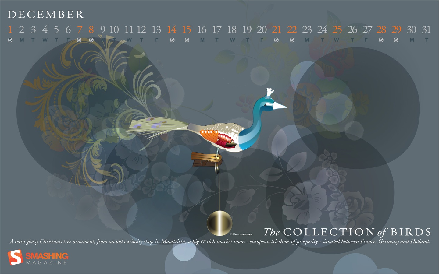 12 2013 Calendar fondo de pantalla (2) #16 - 1440x900