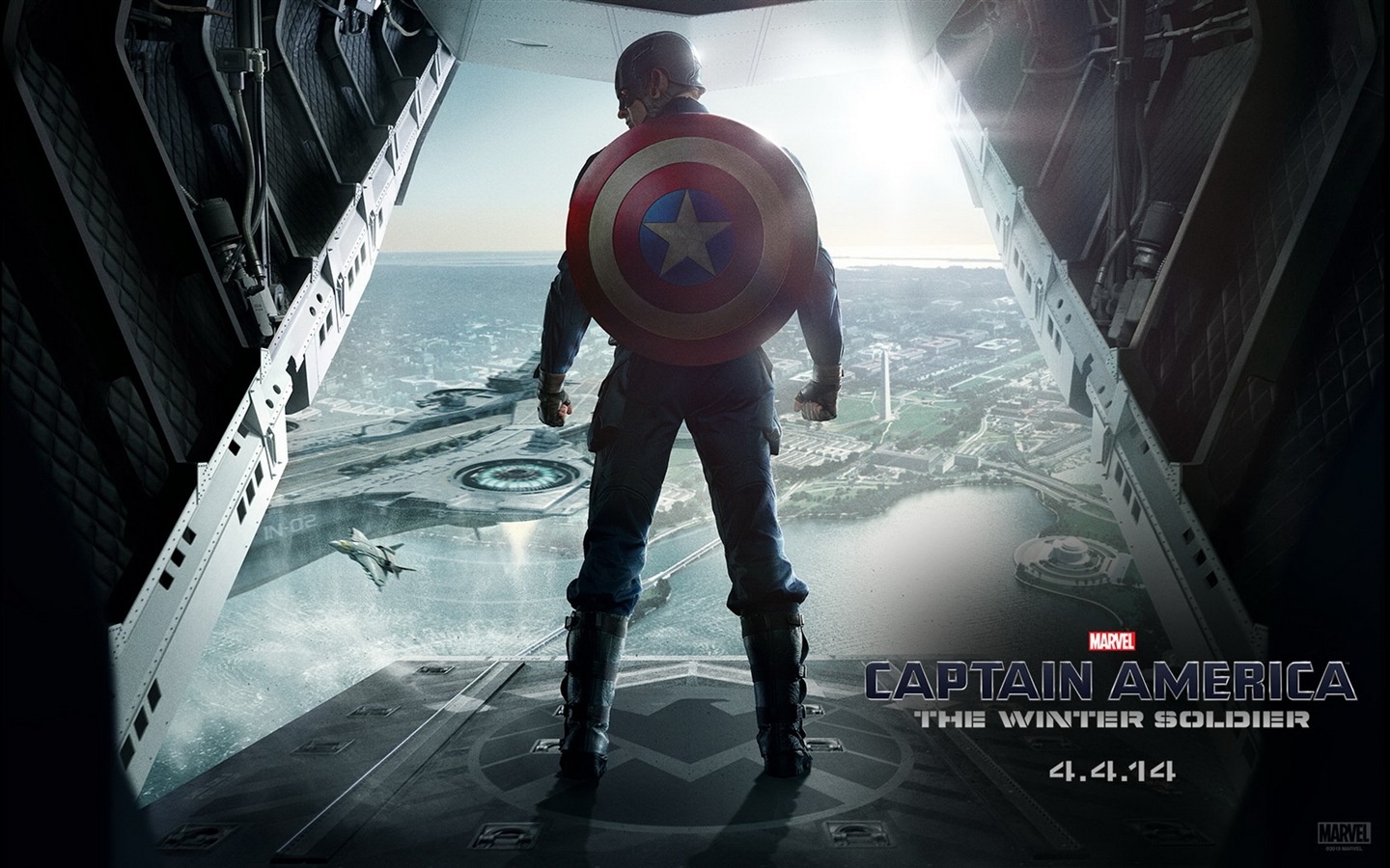 Капитан Америка: Зимний Солдат HD обои #2 - 1440x900