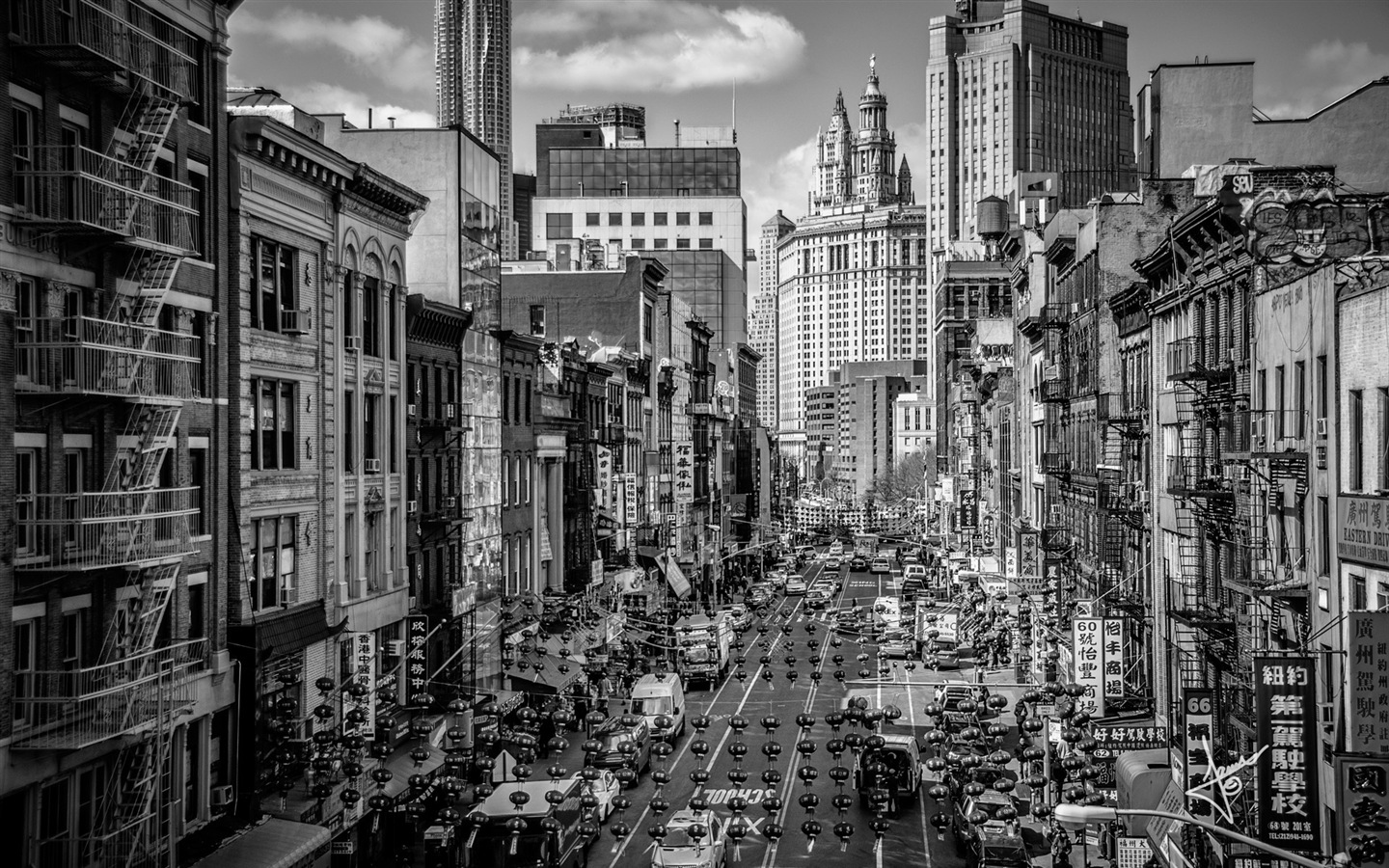 뉴욕의 도시 풍경, 마이크로 소프트 윈도우 8의 HD 배경 화면 #9 - 1440x900