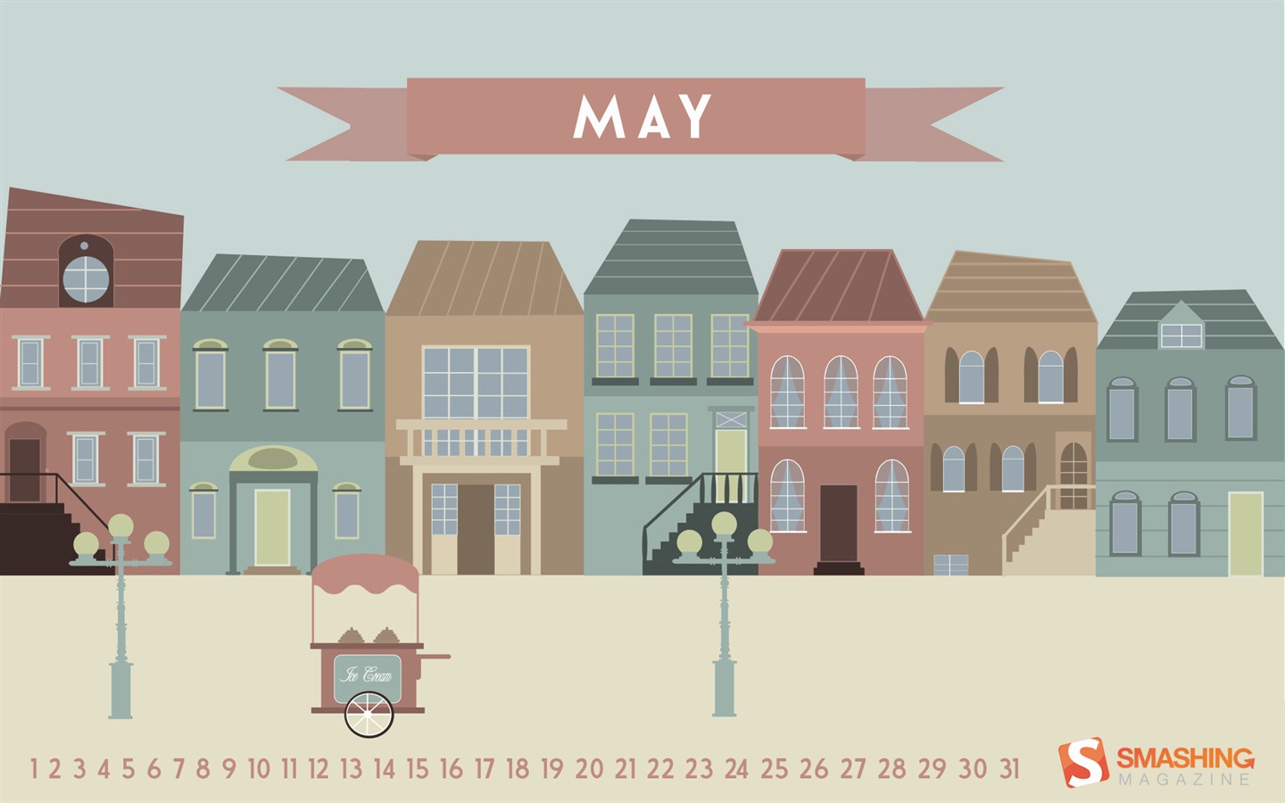 Mai 2014 Kalender Wallpaper (2) #4 - 1440x900