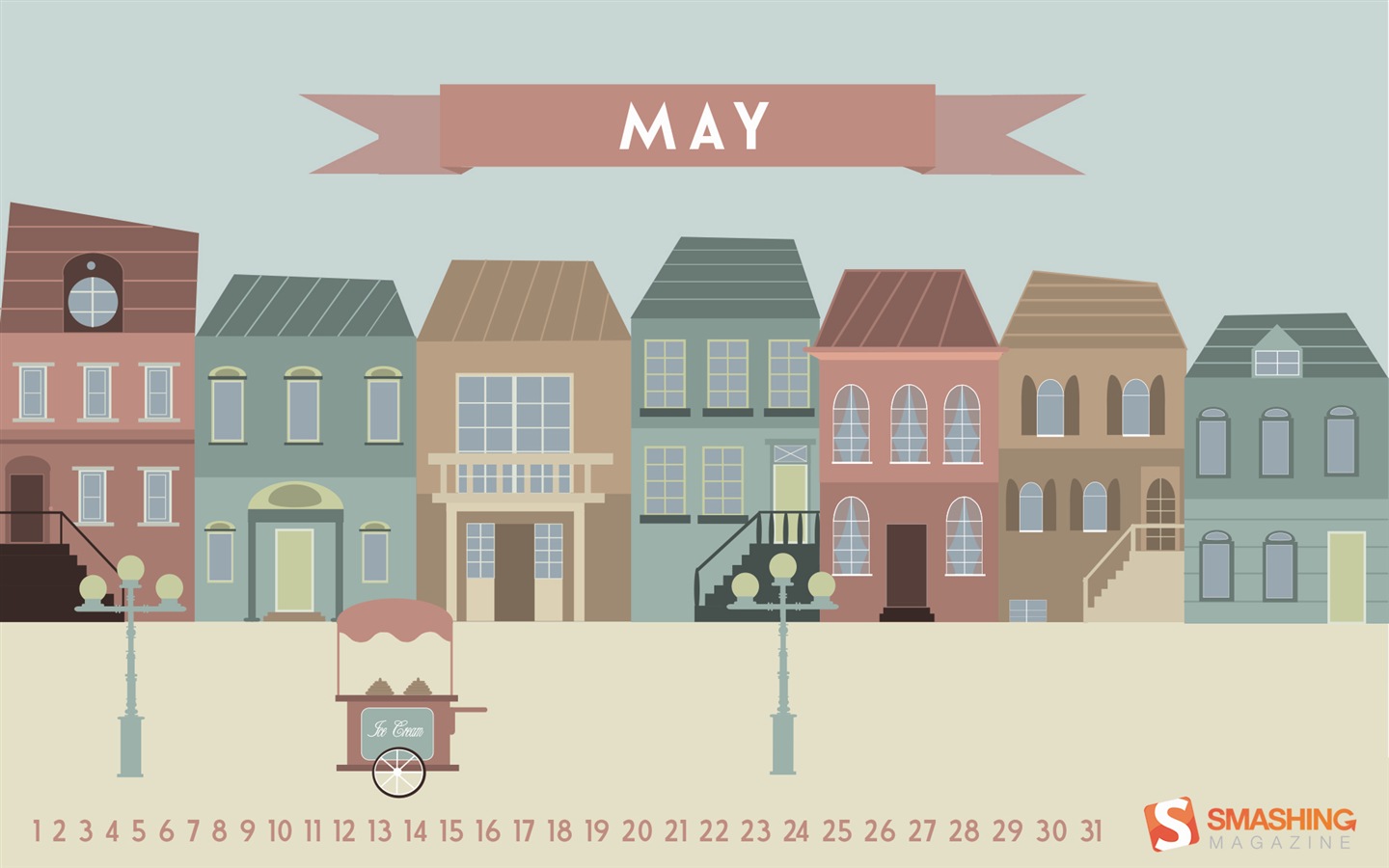 May 2014 calendar wallpaper (2) #4 - 1440x900