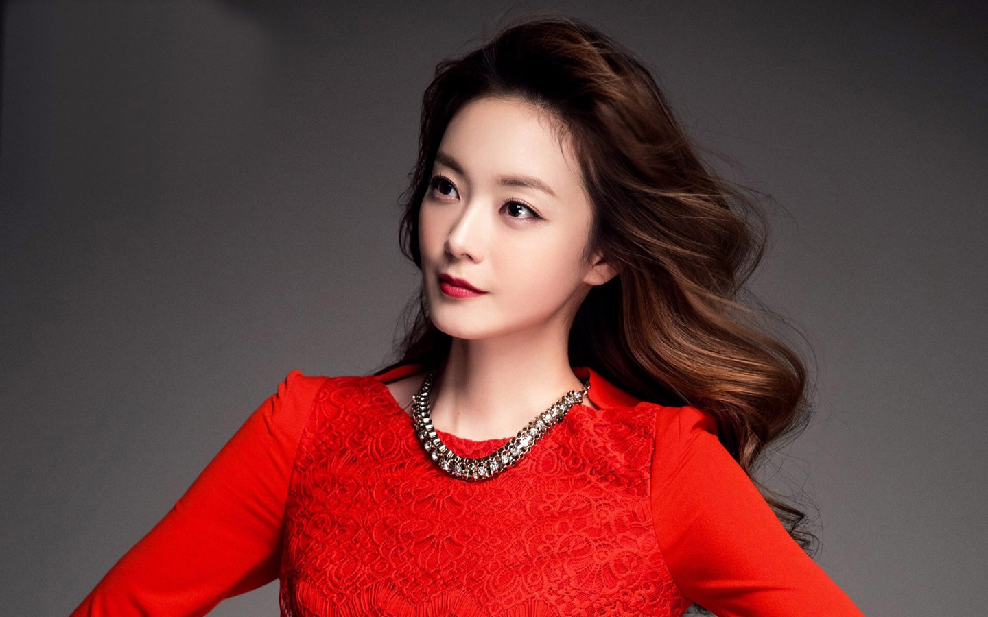 Jeon So-Min, coreano hermosa niña, fondos de pantalla de alta definición #6 - 1440x900