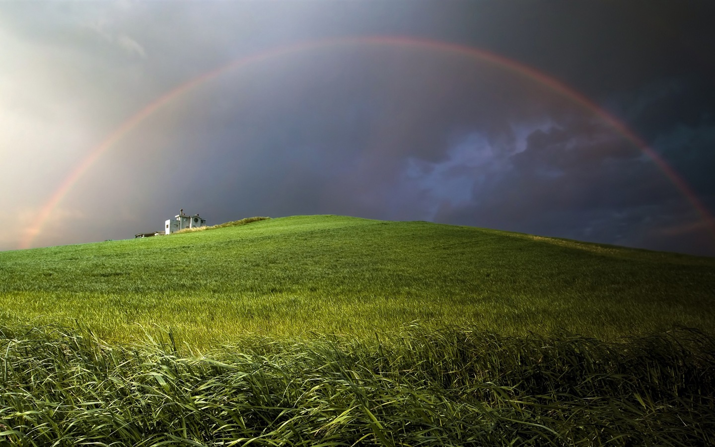 美しい虹の風景のHDの壁紙 #2 - 1440x900