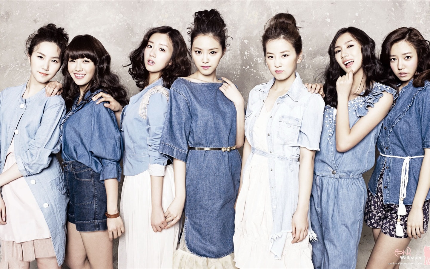 Korean music girl group, A Pink HD wallpapers #14 - 1440x900