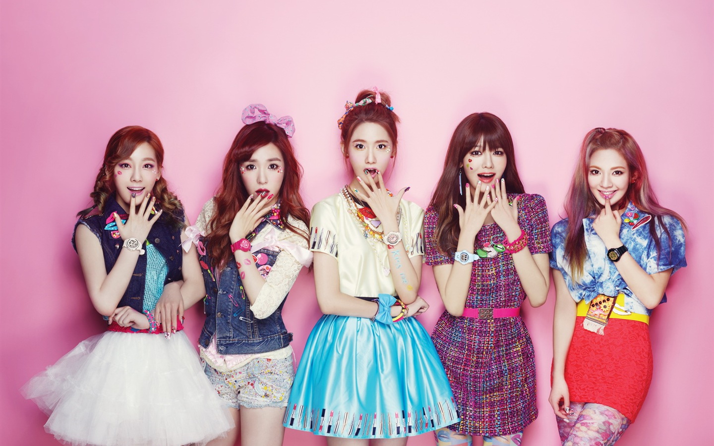 Girls Generation SNSD Casio Kiss Me Baby-G tapety #11 - 1440x900